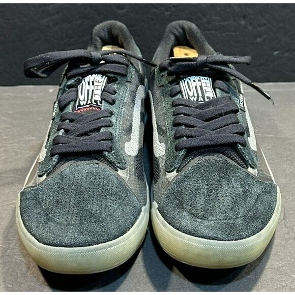 Vans EVDNT Ultimate Waffle Black & Sliver Unisex Skate Shoes Men's 9 or WMS 10.5 - Picture 2 of 8
